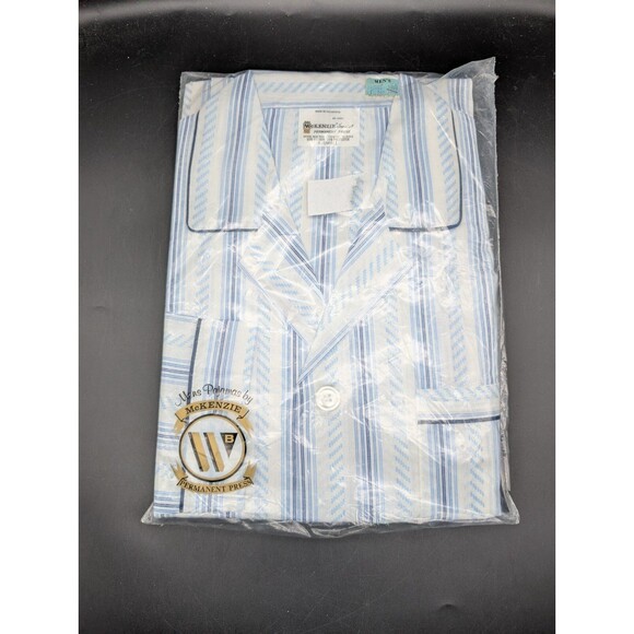 Vtg MCM McKenzie Men's Pajamas Sleepwear Loungewear Permanent Press Small - Picture 1 of 4